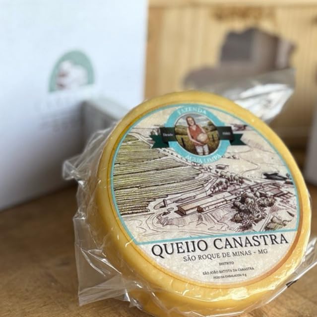Queijo Canastra Meia Cura 1Kg Fazenda Água Limpa