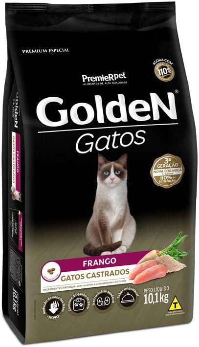 Ração Golden para Gatos Castrados Sabor Frango: Análise Completa