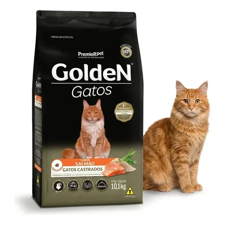 Ração Golden Gatos Castrados Salmão 10kg: Vale a pena para seu pet?