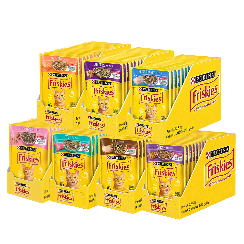 Ração Úmida Friskies 15x85g: Vale a pena para seu gato?