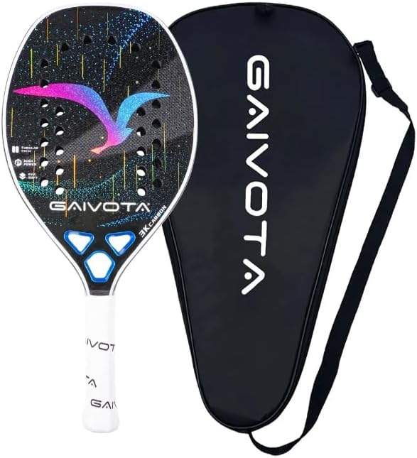 Review Raquete Beach Tennis Gaivota Profissional Carbono 3k