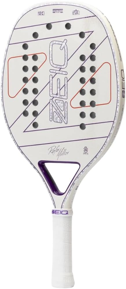 Review Raquete de Beach Tennis New Brave 2026 Rafa Miiller Carbono 12K