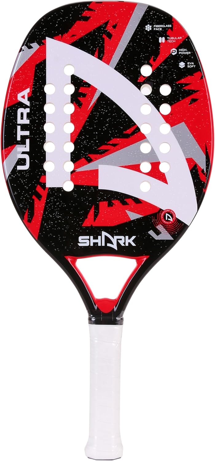 Review Raquete de Beach Tennis Shark Ultra: Equilíbrio e Performance