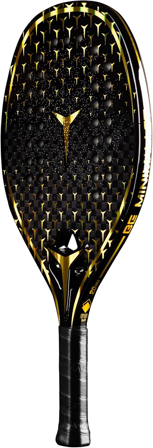 Raquete de Beach Tennis Minimalist Gold 2025
