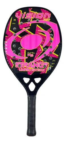 Raquete De Beach Tennis Vision Strange 2024 Rosa