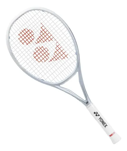 Raquete de Tênis Yonex Muse 100 2026 Cinza Performance Raquete de tênis profissional Yonex Muse 100 versão 2026 em tons de cinza sobre fundo neutro
