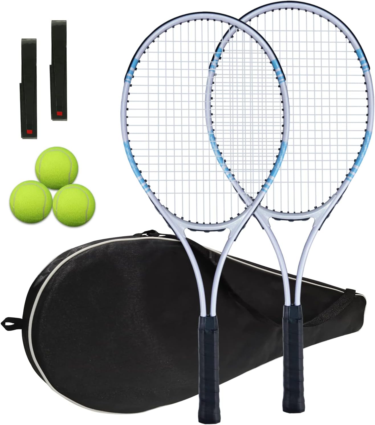 Kit de Raquetes de Tênis para Iniciantes e Prática Recreativa