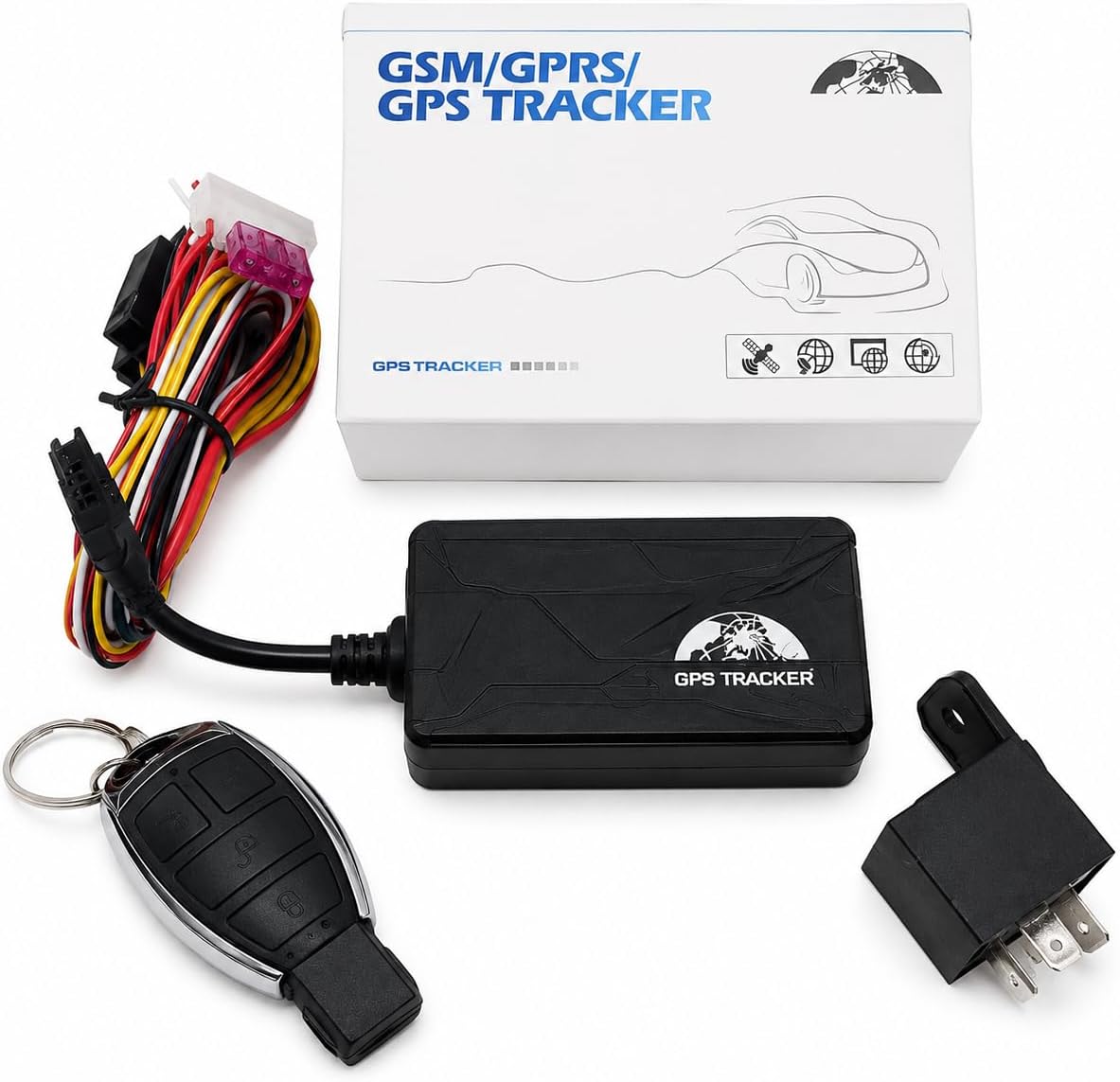 Rastreador Veicular GPS com Bloqueio Remoto e Monitoramento Real