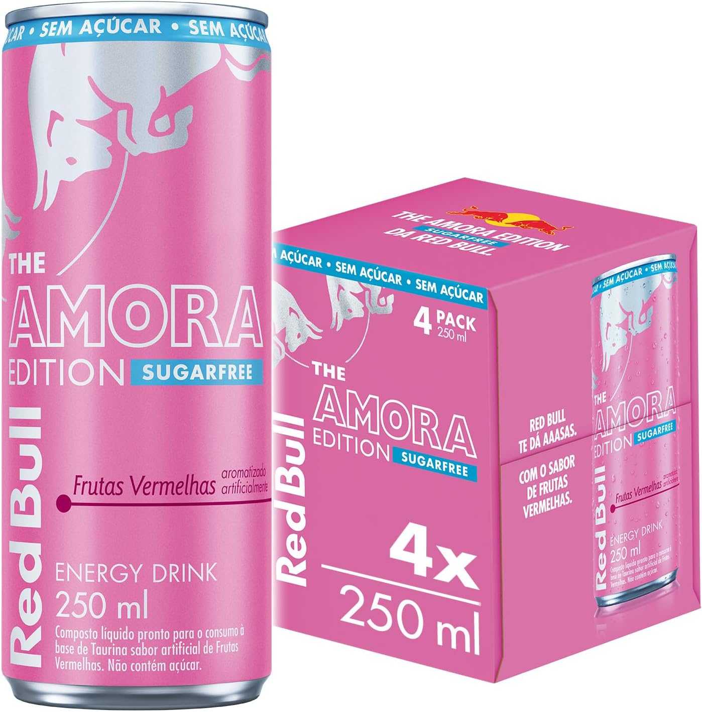 Red Bull Amora e Frutas Vermelhas Sem Açúcar Vale a Pena?