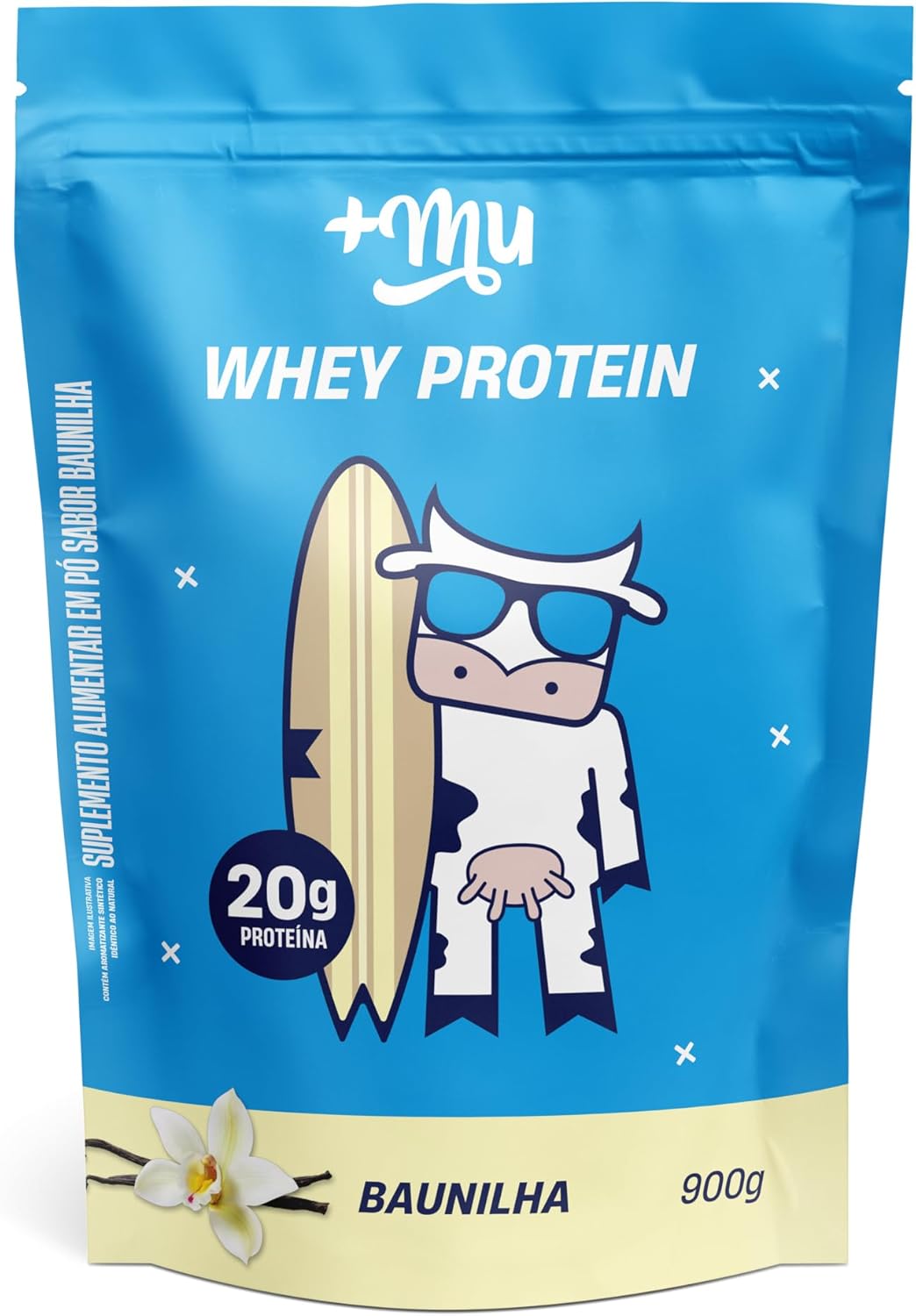 Refil Whey Concentrado Mais Mu Baunilha 900g: Vale a pena?