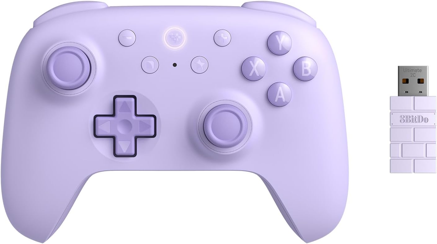 8BitDo Ultimate 2C Wireless: Alta Performance com Hall Effect