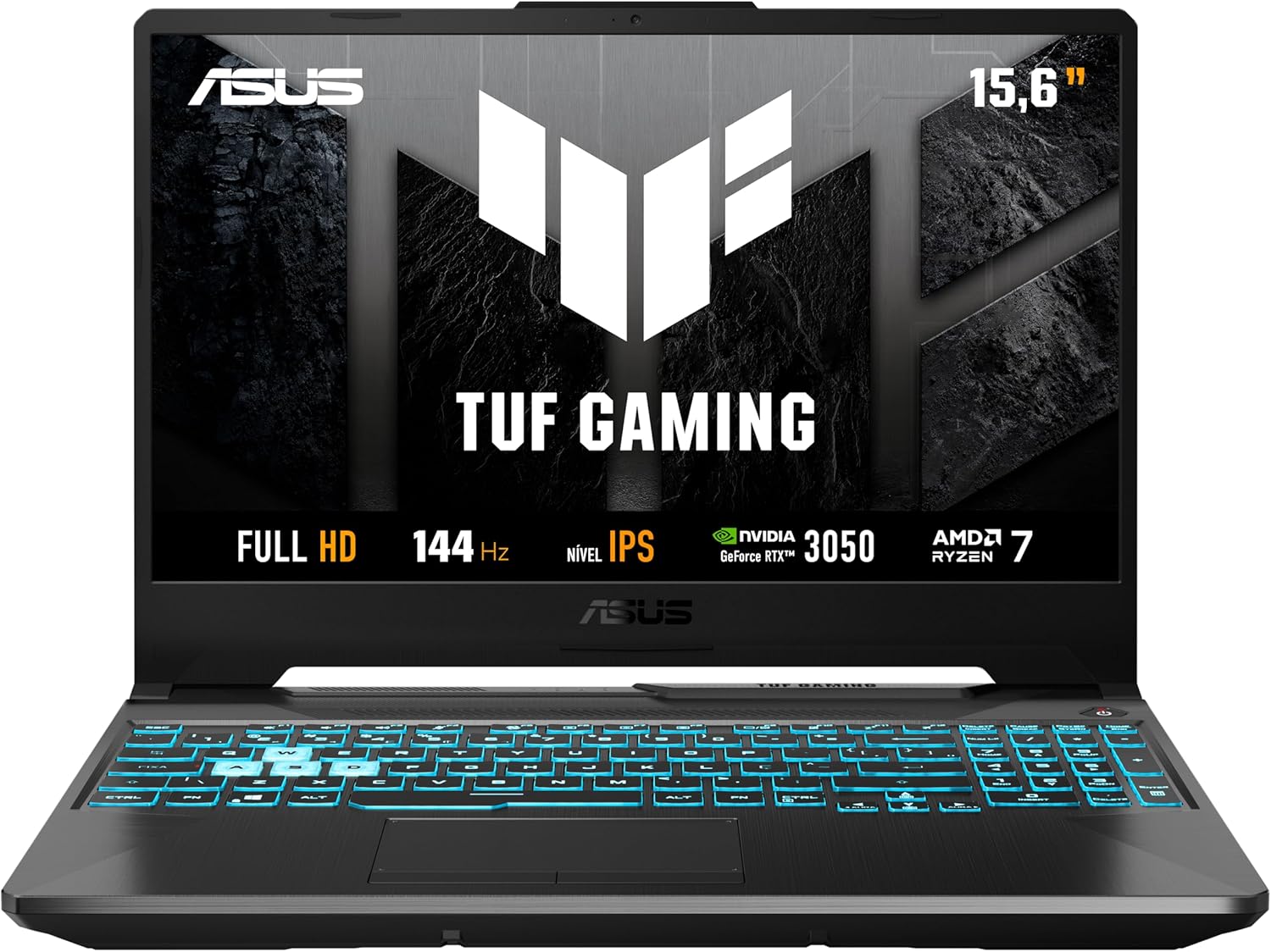 Notebook Gamer ASUS TUF Gaming A15 (RTX 3050, Ryzen 7, 144Hz)