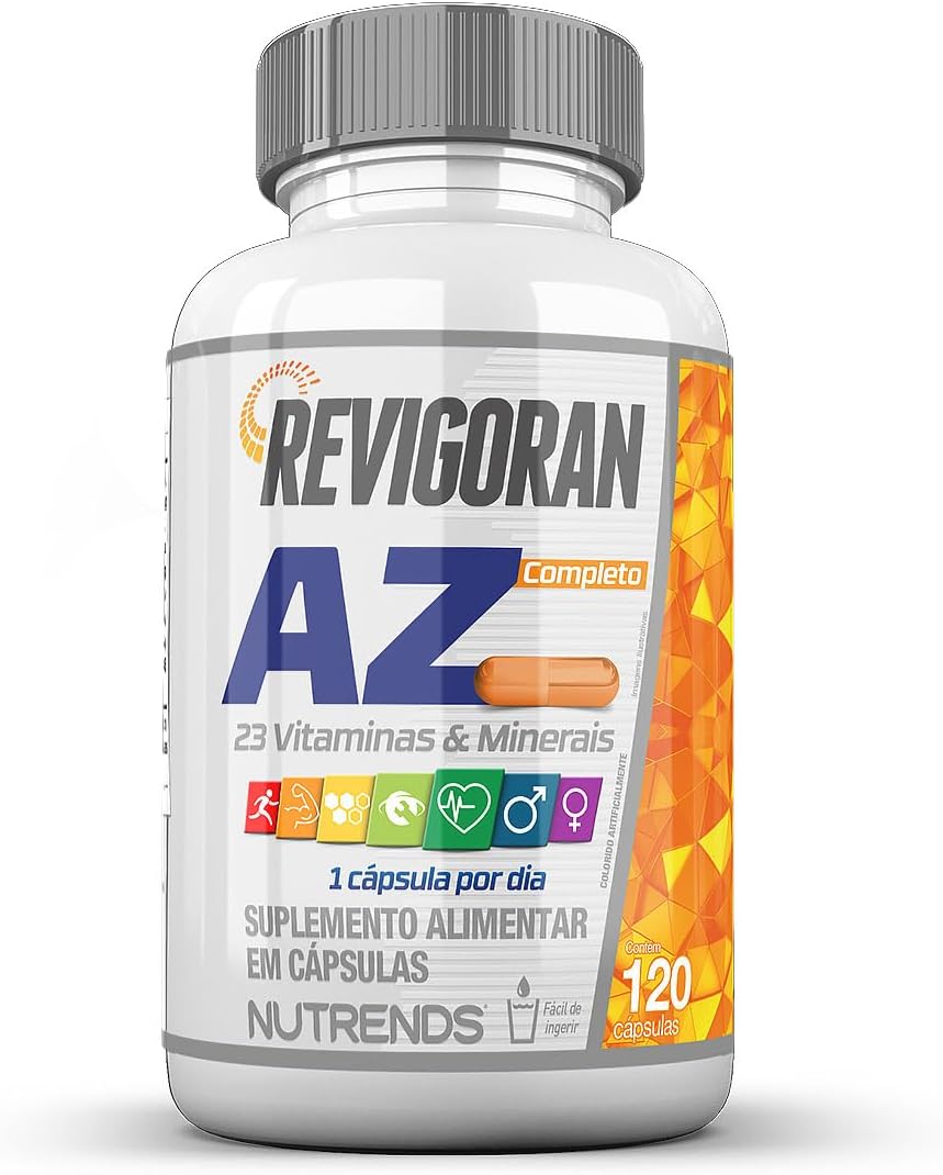 Revigoran A-Z Nutrends: Análise do Multivitamínico de 120 Cápsulas