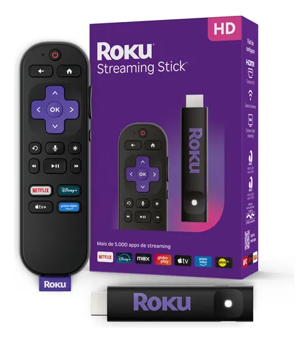Roku Streaming Stick 2025: Transforme sua TV com Controle por Voz