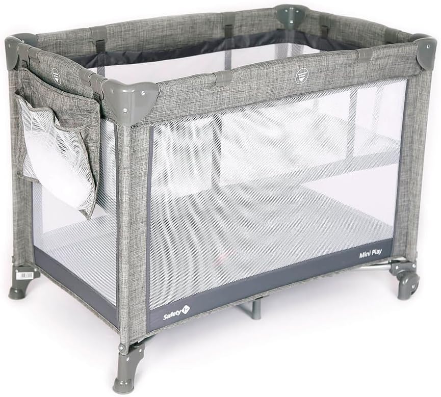 Safety 1st Berço Mini Play Grey Denim