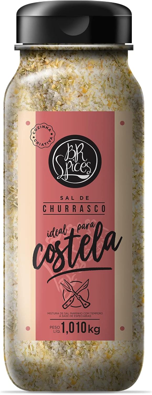Sal Ideal de Churrasco BR Spices para Costela 1,010kg
