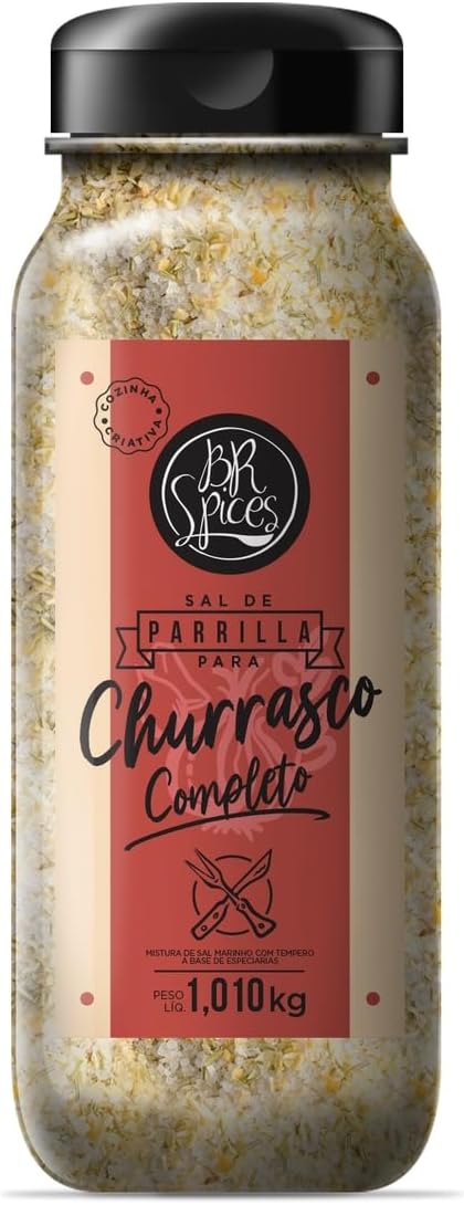 Sal de Parrilla Br Spices Profissional para Churrasco 1,010kg