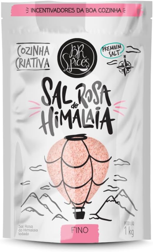 Sal Rosa do Himalaia BR Spices 1kg | Análise Completa
