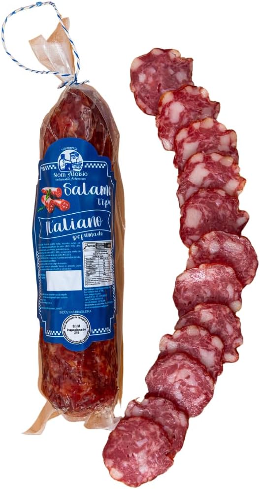 Salame Tipo Italiano Maturado Salumeria Dom Aloísio