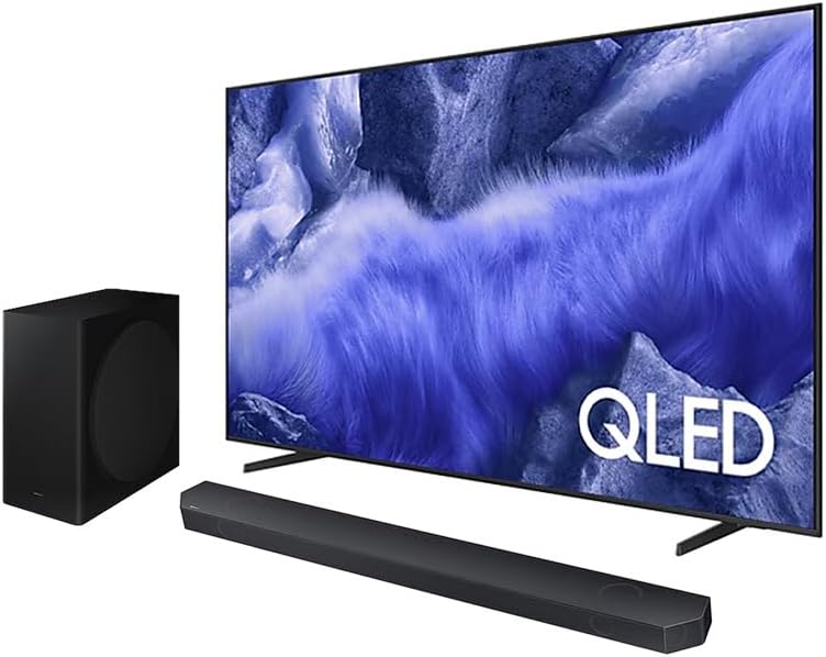 Combo Samsung Vision AI: Smart TV 65" QLED 4K 2025 e Soundbar HW-Q930F