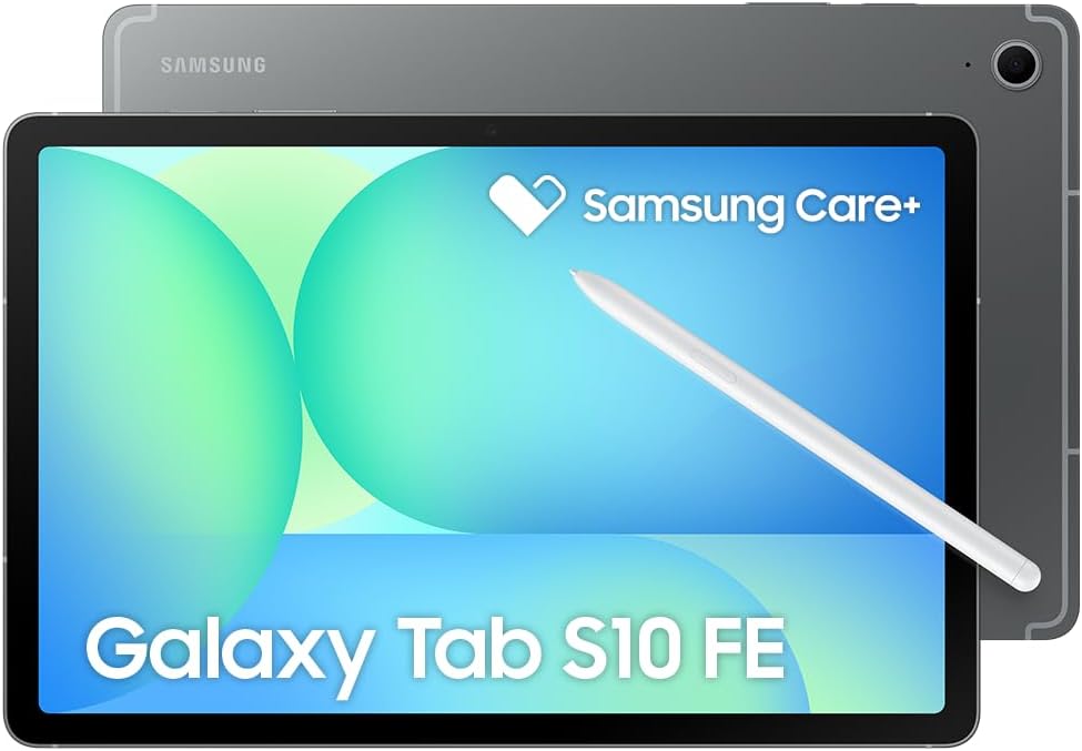 Samsung Galaxy Tab S10 FE: O Tablet Equilibrado com Android 15 e Proteção IP68