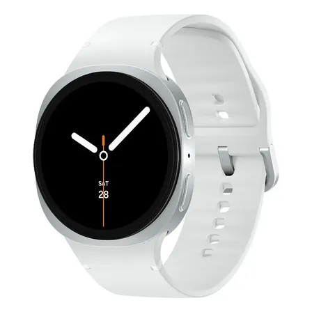 Smartwatch Samsung Galaxy Watch 8 40mm Prateado com Bluetooth e Wi-Fi