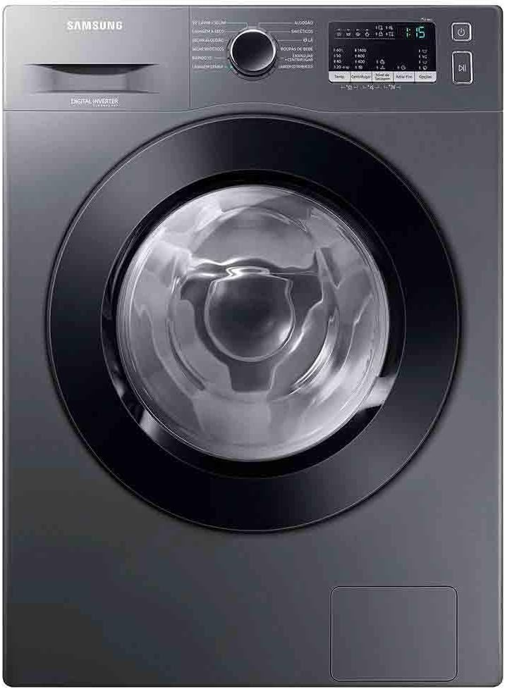 Samsung Lava e Seca WD11M com Digital Inverter WD11M4473PX Inox Look 11/7kg
