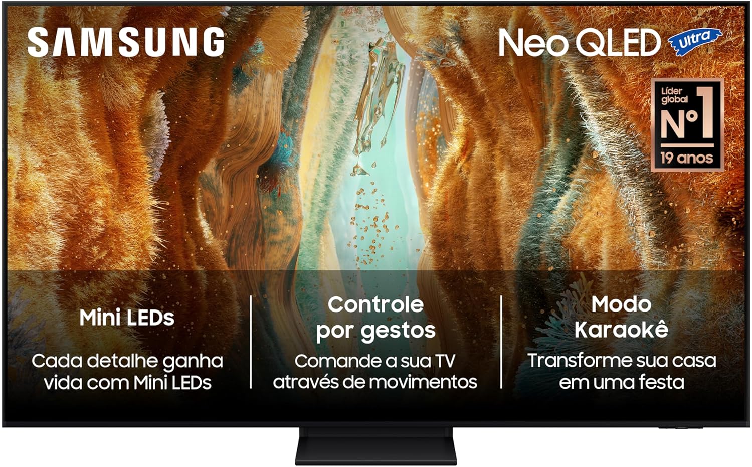 Samsung Vision AI TV 65 Neo QLED 4K QN70F: Cinema com Inteligência Artificial