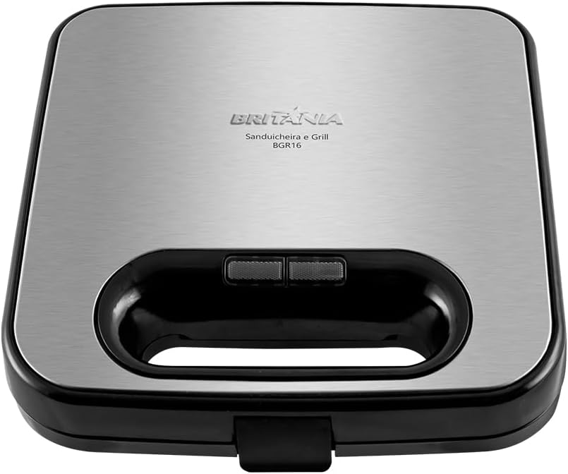 Sanduicheira e Grill Britânia BGR16 2 em 1 Redstone 750W