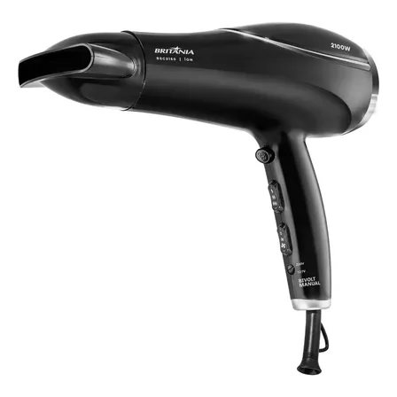 Secador de Cabelos Britânia Tourmaline Íons 2100W BSC2150