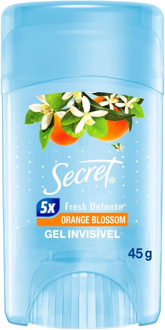 Secret Desodorante Antitranspirante em Gel Flor de Laranjeira 45g