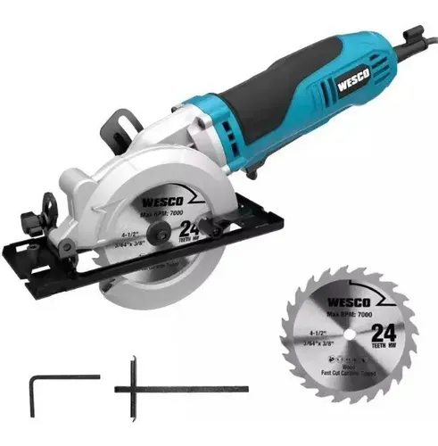 Serra Circular Compacta Wesco 750W 120mm WS3454.1: Vale a Pena?