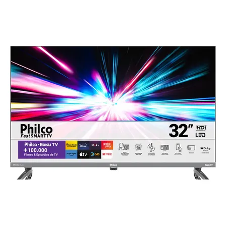 Smart TV 32 Philco P32VIK Roku LED: Vale a pena?