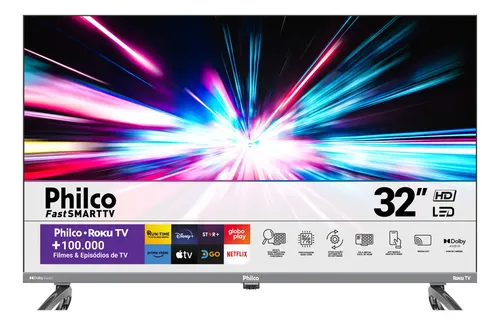 Smart TV 32 Philco P32VIK Roku TV: Vale a pena? Análise