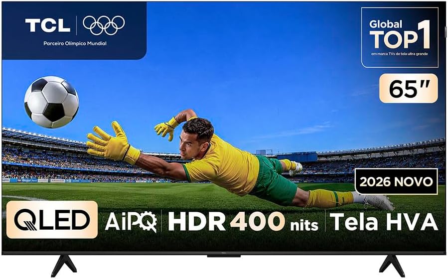 Smart TV TCL 65" QLED 4K 65P7L: Vale a pena para jogos e cinema?