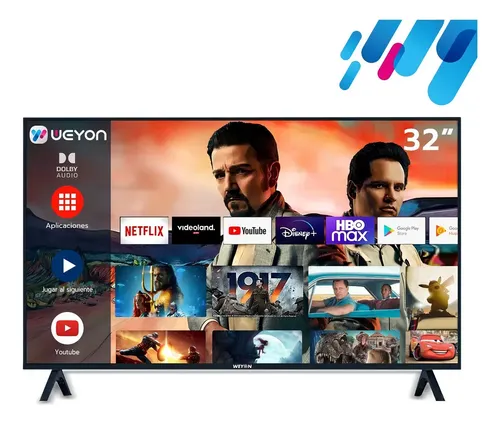 Smart TV Weyon 32WDSNMX 32'' HD LED: Uma opção acessível com recursos inteligentes