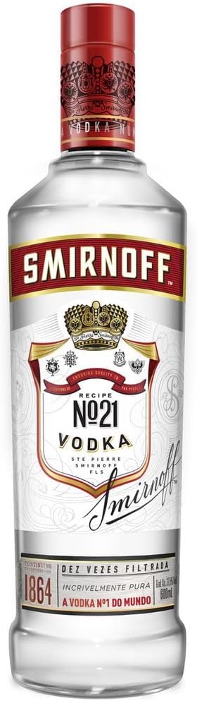 Smirnoff Vodka 600ml: A Escolha Versátil para Drinks e Coquetéis