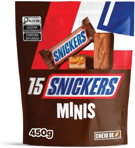 Snickers Original Minis: O Clássico em Porções Individuais