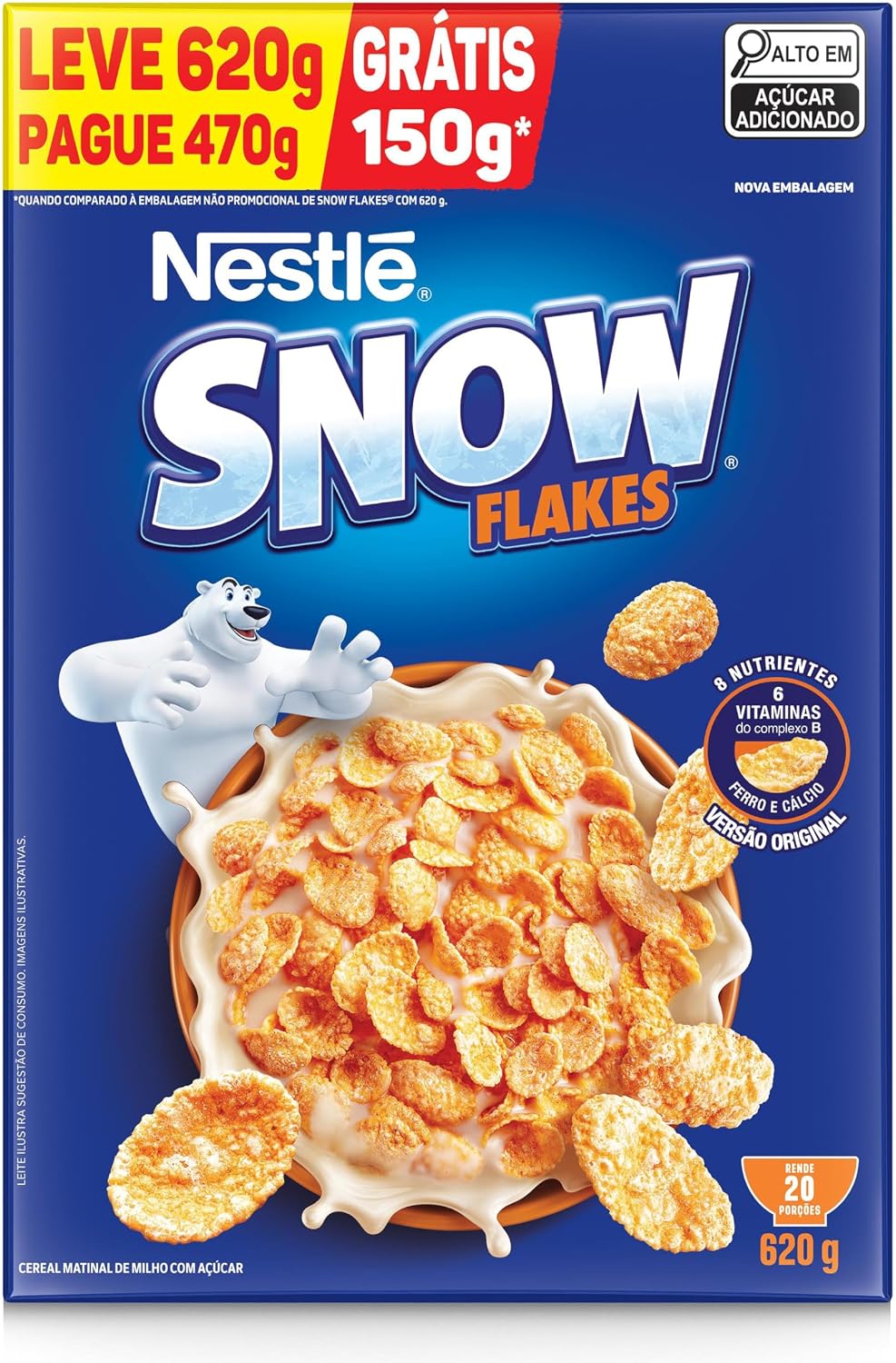 Cereal Matinal Nestlé Snow Flakes Tradicional 620g: Vale a Pena?