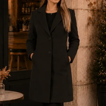 Sobretudo Feminino Forrado Longo: Elegância e Conforto para o Inverno