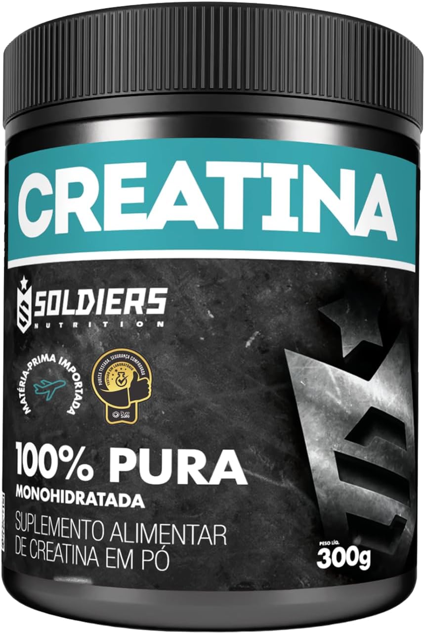 Soldiers Nutrition Creatina Monohidratada 300g: Vale a Pena?