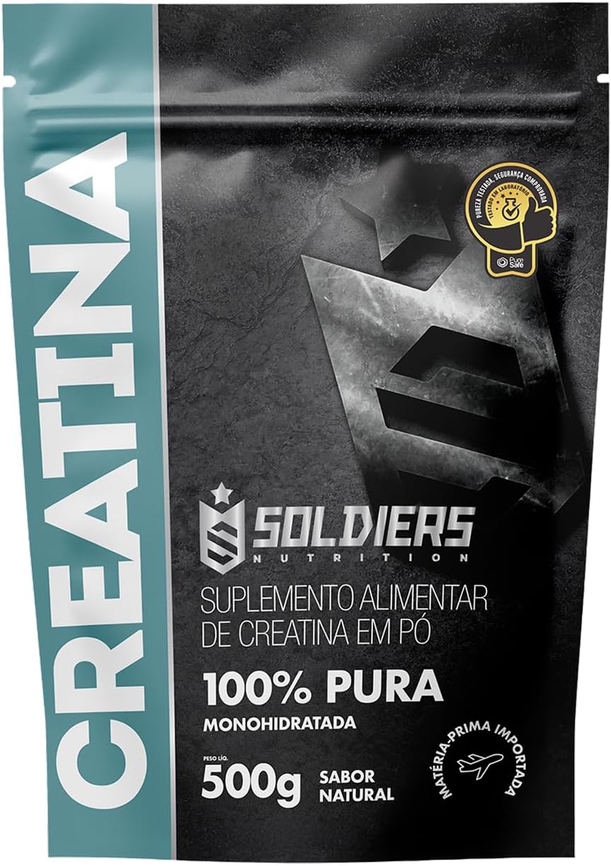 Soldiers Nutrition Creatina Monohidratada 500g: Vale a pena?