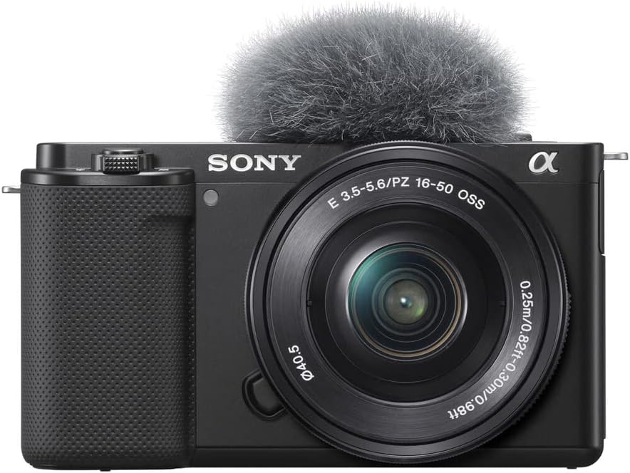 Sony ZV-E10 com Lente 16-50mm: A Câmera Ideal para Criadores de Conteúdo