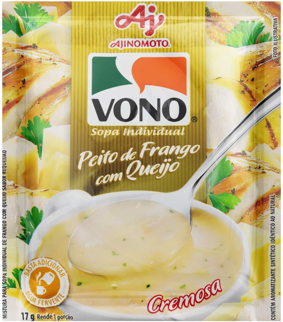 Sopa Cremosa Vono® Peito de Frango com Queijo 17g