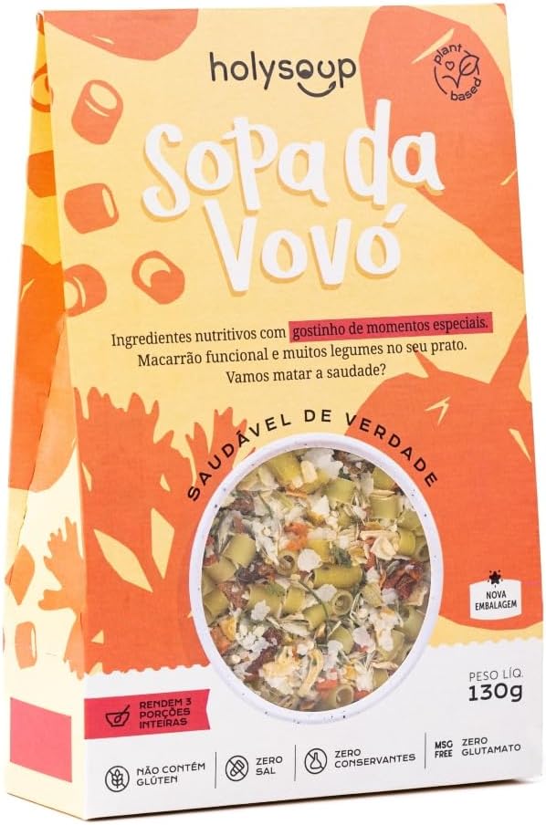 Sopa da Vovó HolySoup: Praticidade com Sabor Caseiro