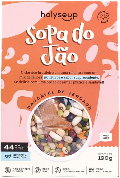 Sopa do Jão HolySoup: Praticidade e Sabor no Dia a Dia