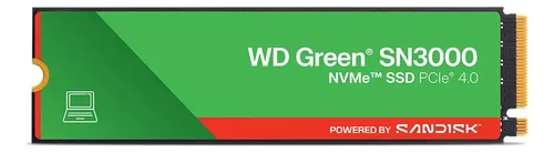 SSD 1TB M.2 NVMe PCIe 4.0 Western Digital WD Green SN3000