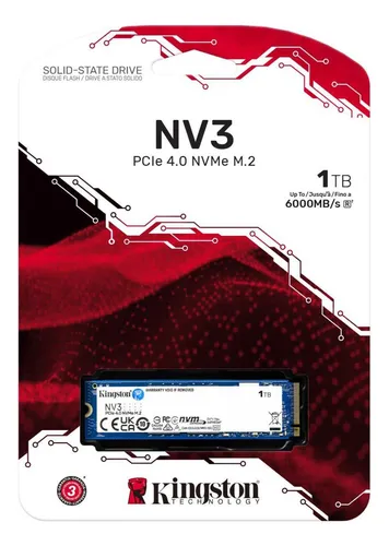 SSD Kingston NV3 1TB PCIe 4.0: 6000 MB/s Vale a Pena?