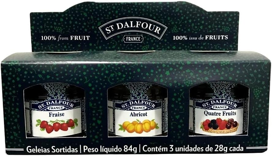 Kit Geleias Sortidas St. Dalfour: Sabores Franceses em Miniatura