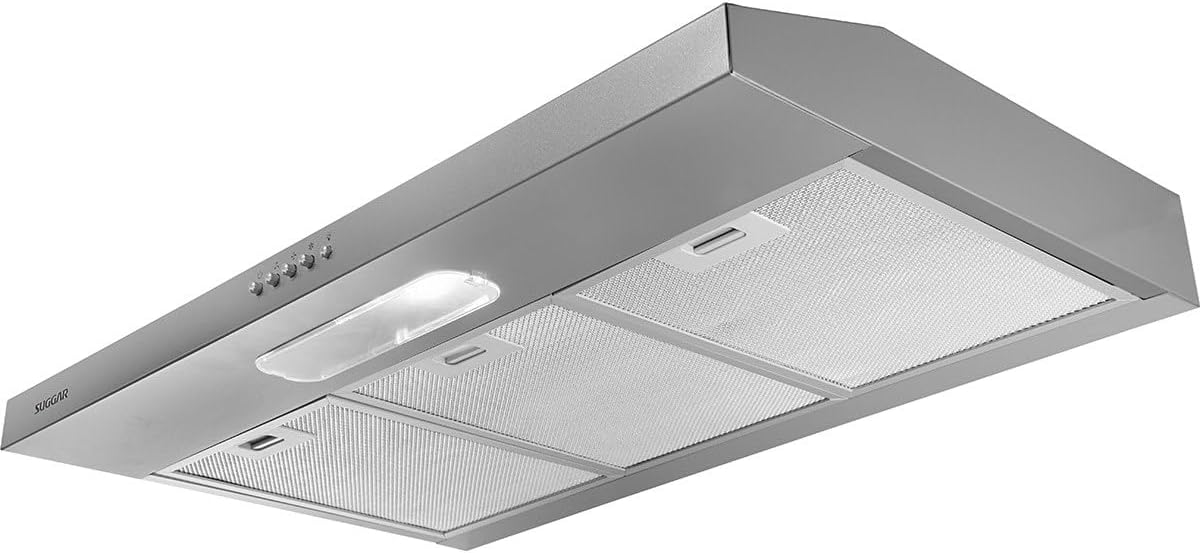 Depurador de Ar Suggar Slim 80cm DPS182PR: Eficiência e Estilo para sua Cozinha